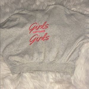 A girls empower girls sweater